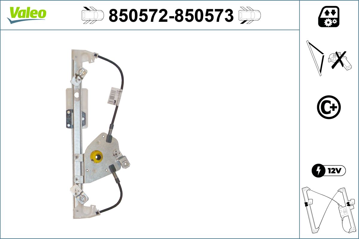 Fensterheber - 850572 VALEO